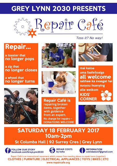 Repair Cafe Grey Lynn