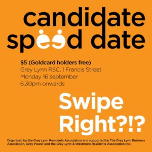 Candidate Speed Date - Swipe Right?!? | Monday 16 September