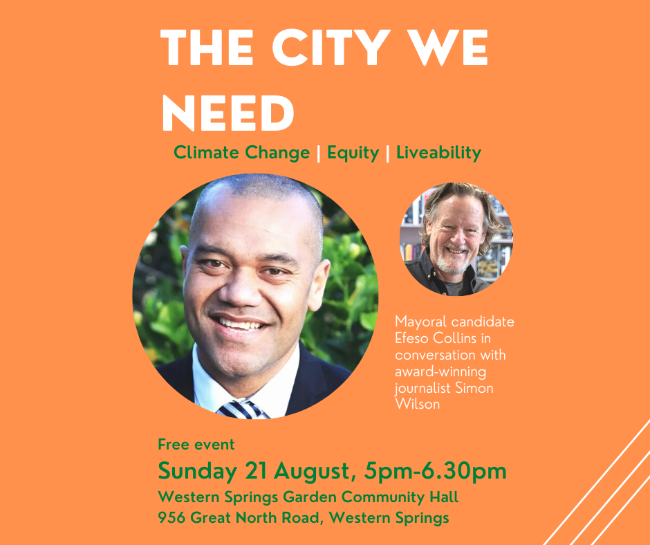 Efeso Collins - The City We Need event